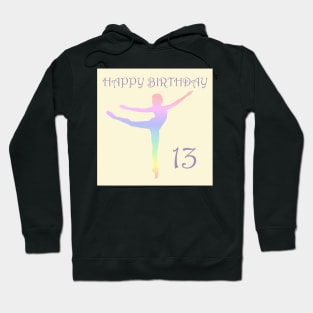 Ballet 13th Birthday Hoodie